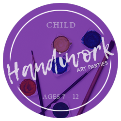Children's Paint Party- Booking Fee (ages 7-12)