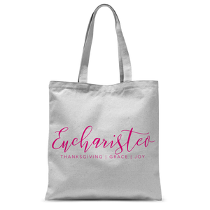 Eucharisteo_black ﻿Classic Sublimation Tote Bag