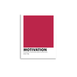 Color Swatch Definition Print: Motivation