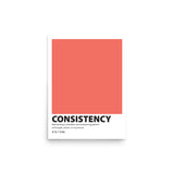 Color Swatch Definition Print: Consistency