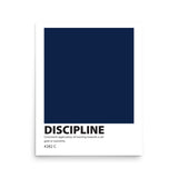 Color Swatch Definition Print: Discipline