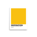 Color Swatch Definition Print: Inspiration