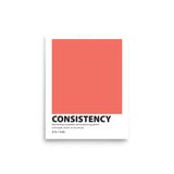 Color Swatch Definition Print: Consistency